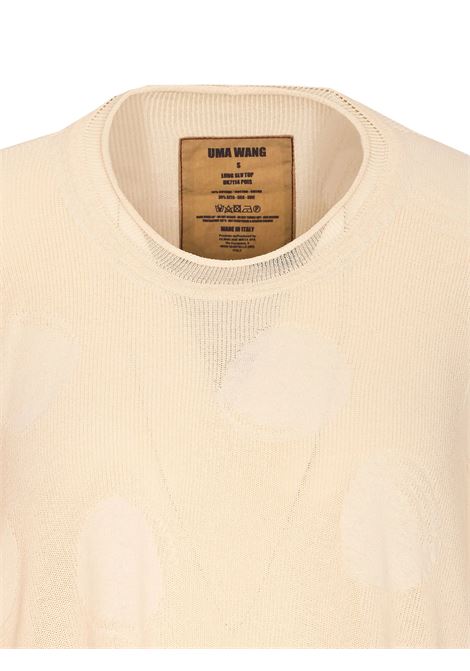 long sleeve top woman off white UMA WANG | UK7114UW101